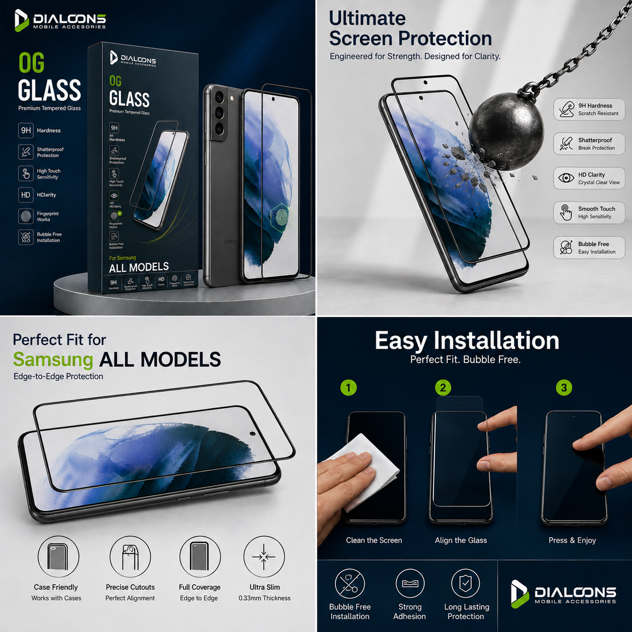 Samsung Galaxy S21 Tempered Screen Protector