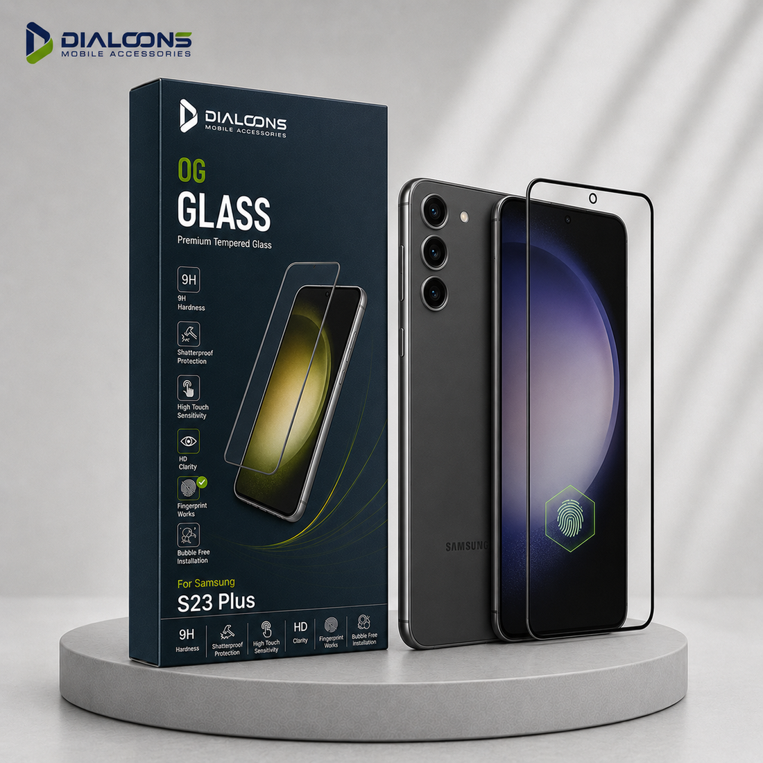 Samsung Galaxy S23 Plus Tempered Screen Protector