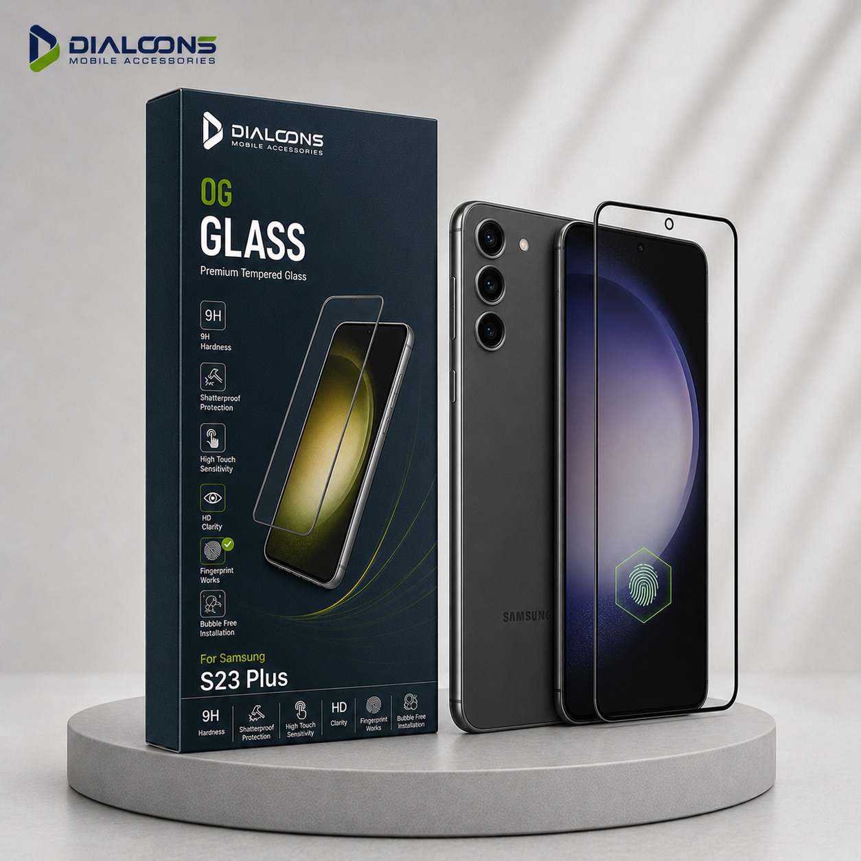 Samsung Galaxy S23 Plus Tempered Screen Protector
