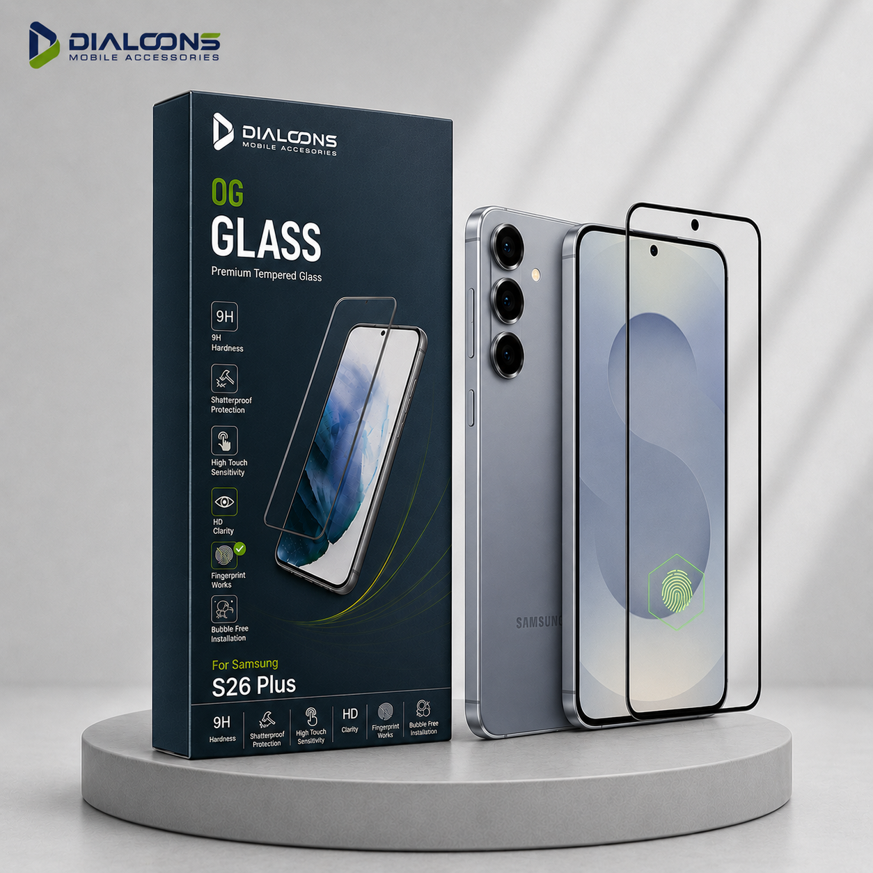 Samsung Galaxy S26 Plus Tempered Screen Protector
