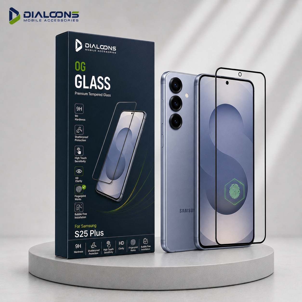 Samsung Galaxy S25 Plus Tempered Screen Protector