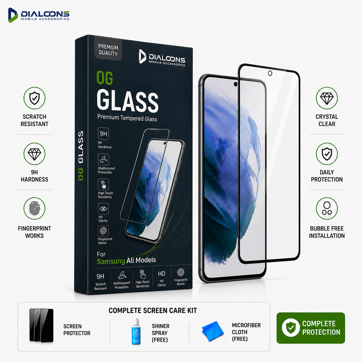 Samsung Galaxy S22 Plus Tempered Screen Protector