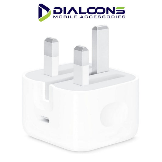 Apple 20W USB-C Fast Charger 3-Pin Power Adapter, Iphone 20W Original Adapter