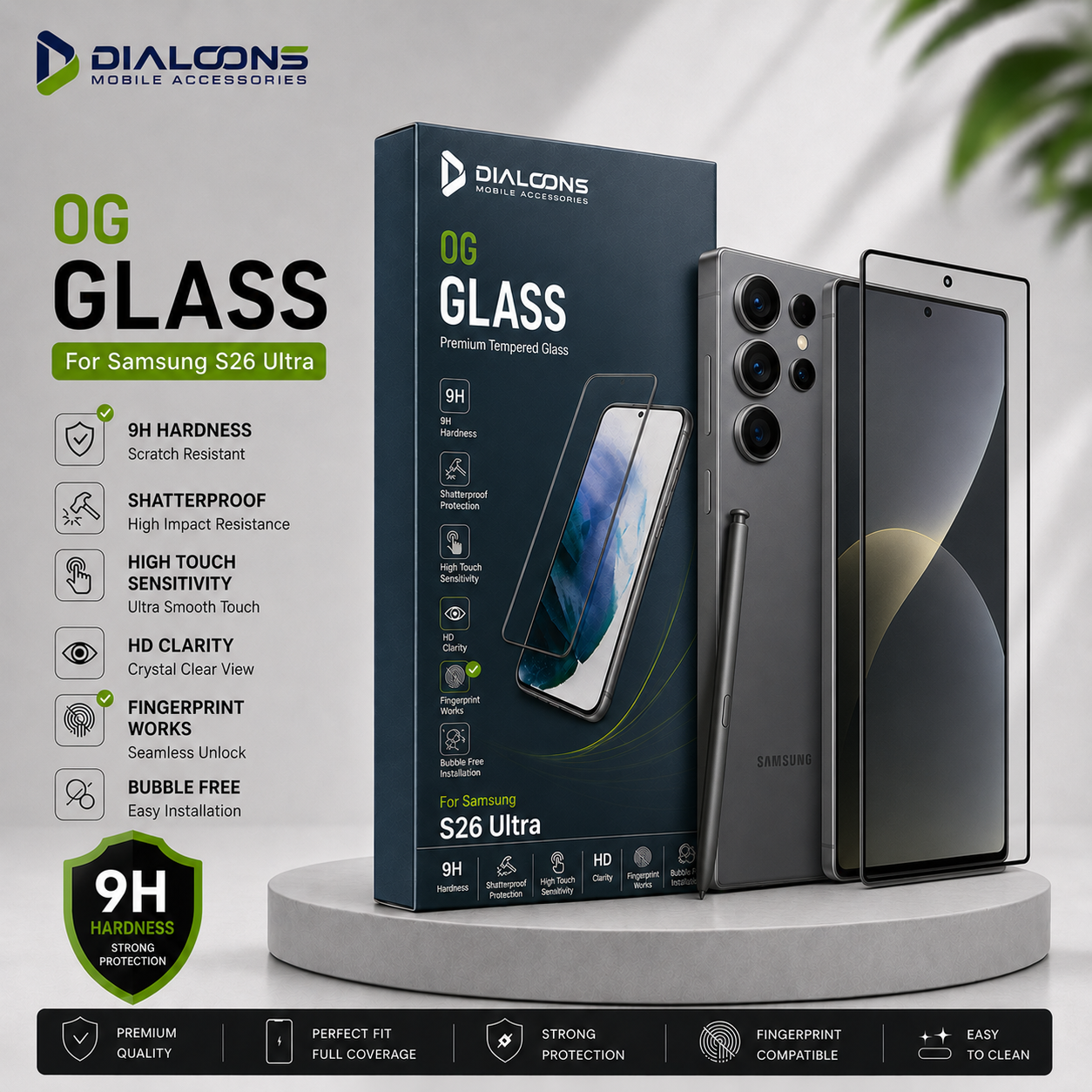 Samsung Galaxy S26 Ultra Tempered Screen Protector