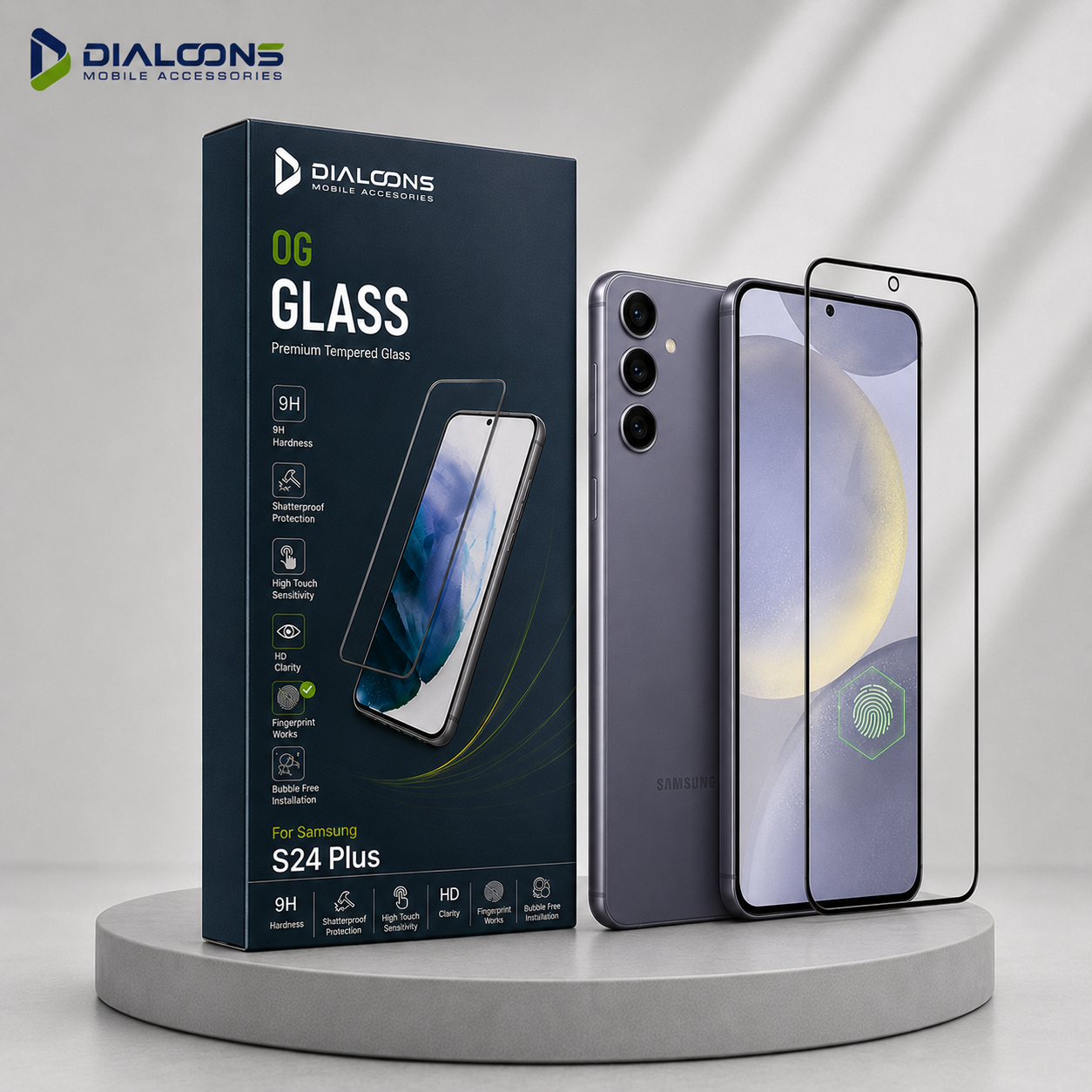 Samsung Galaxy S24 Plus Tempered Screen Protector
