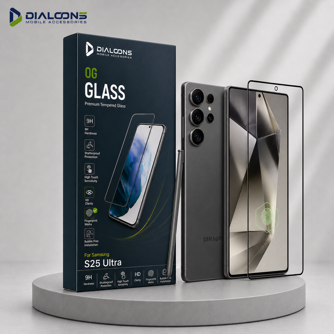 Samsung Galaxy S25 Ultra Tempered Screen Protector