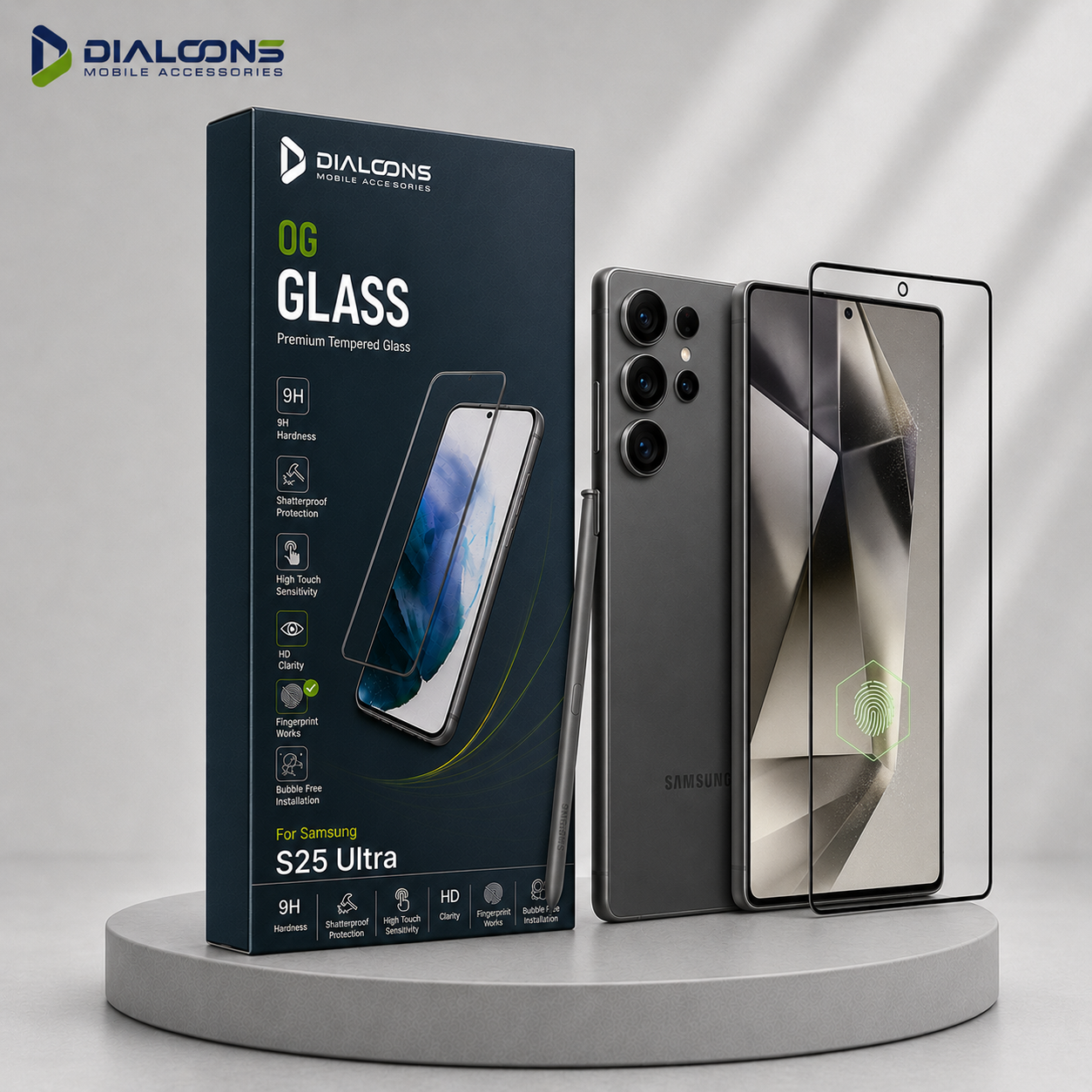 Samsung Galaxy S25 Ultra Tempered Screen Protector