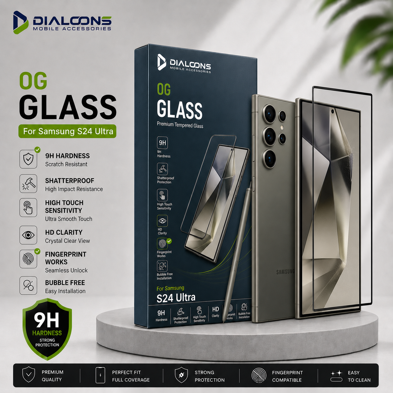 Samsung Galaxy S24 Ultra Tempered Screen Protector