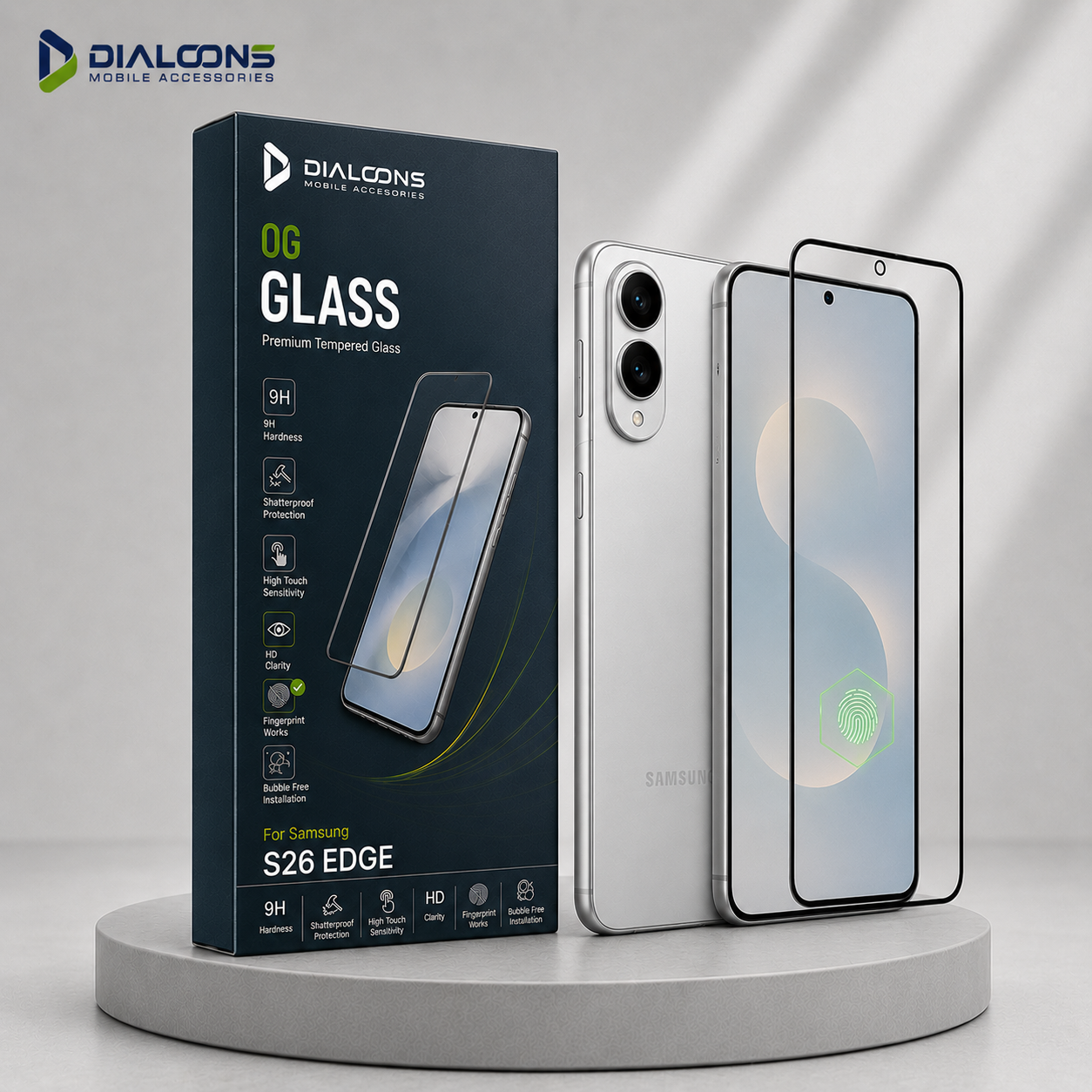 Samsung Galaxy S26 EDGE Tempered Screen Protector