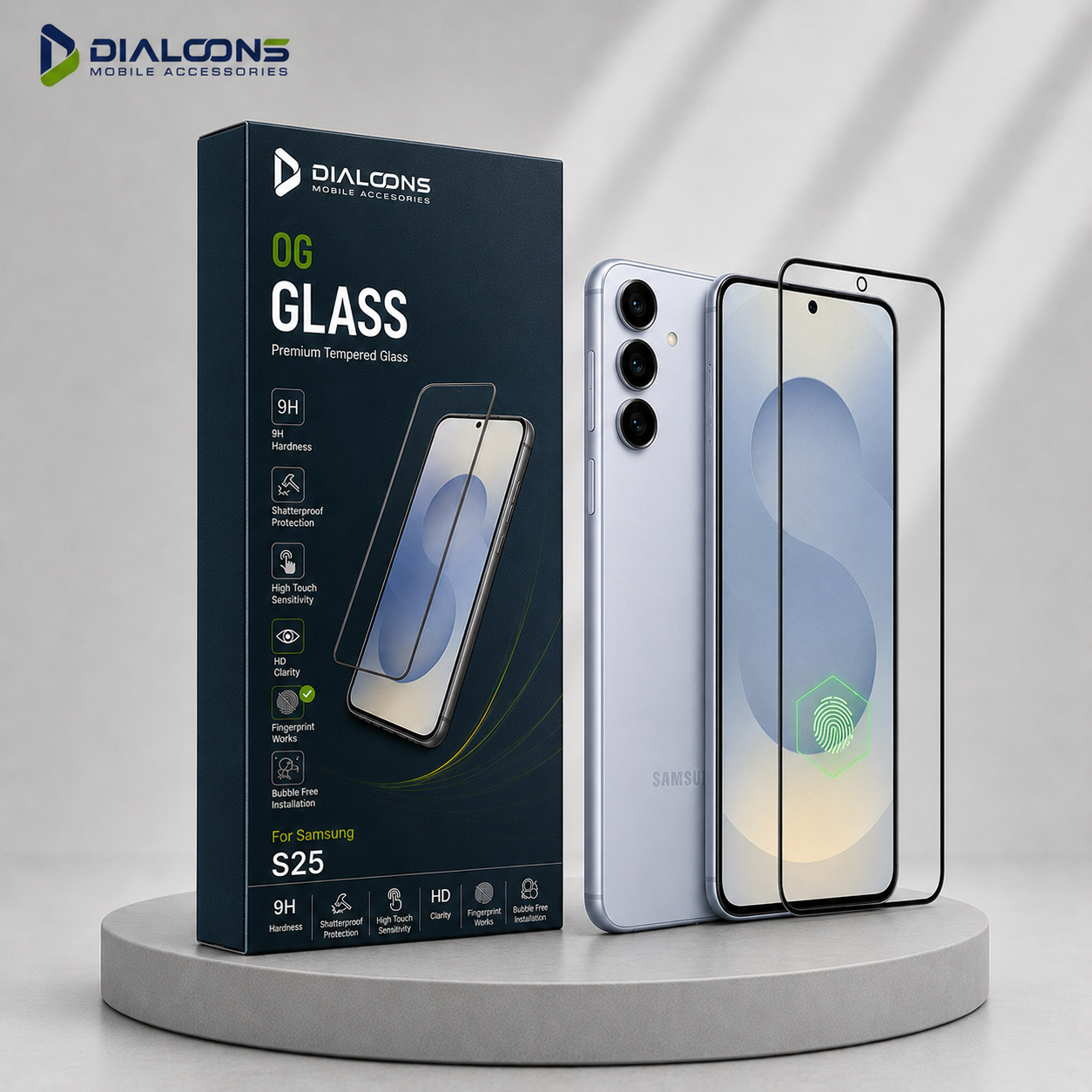Samsung Galaxy S25 Tempered Screen Protector
