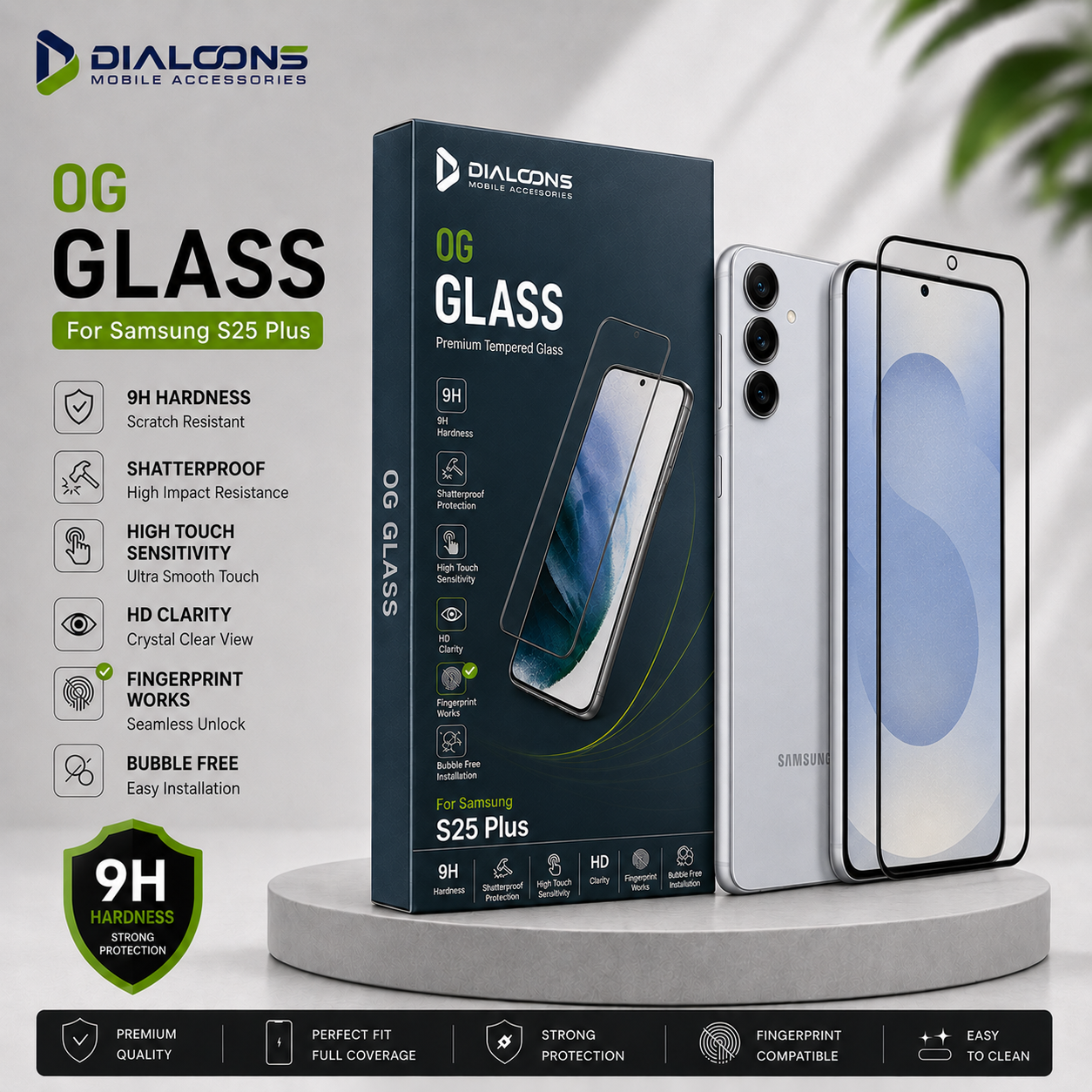 Samsung Galaxy S25 Plus Tempered Screen Protector