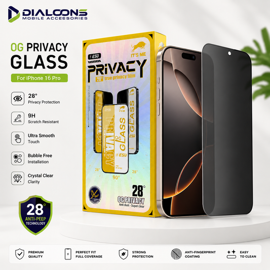 Iphone 16 Pro Privacy Screen Protector