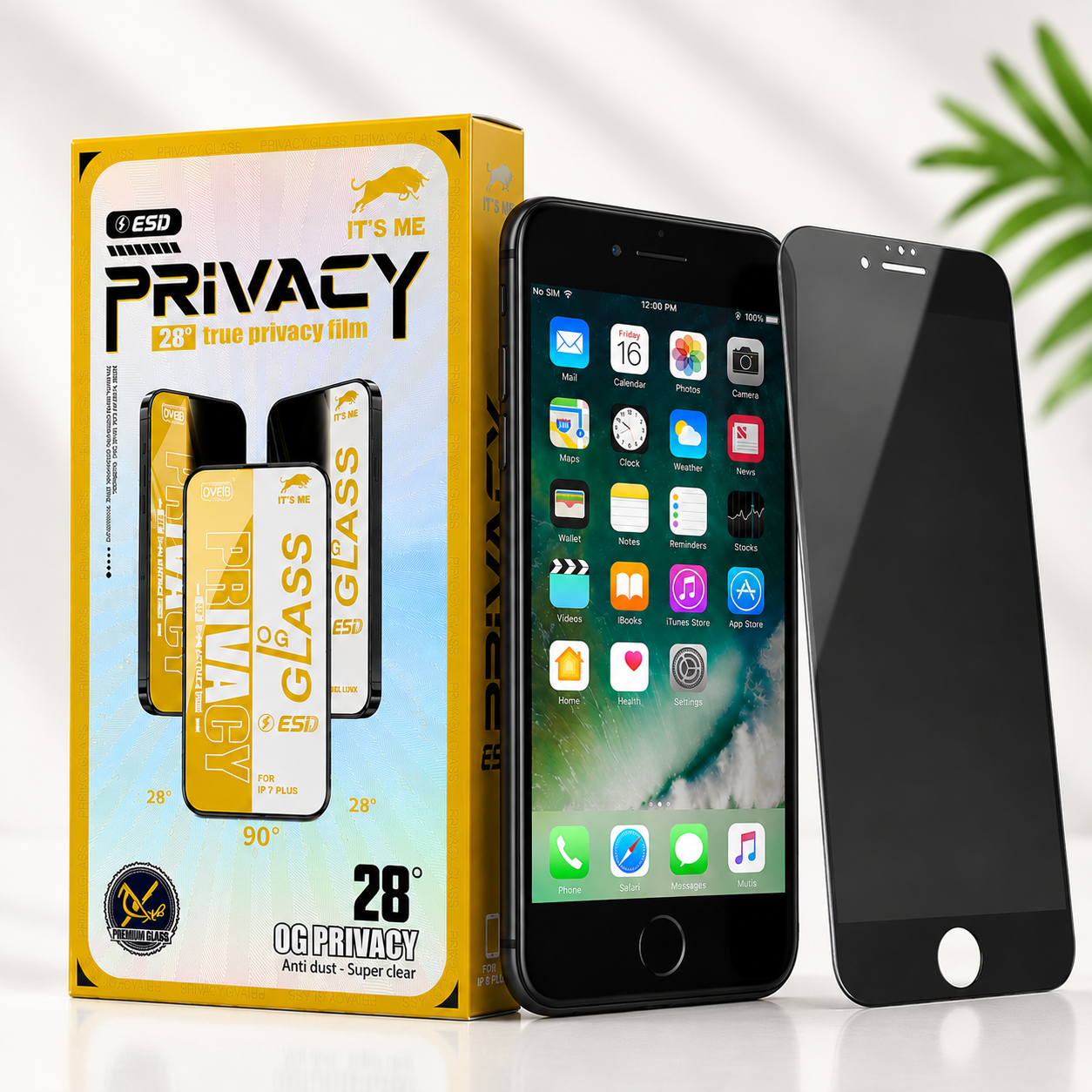 Iphone 8 Plus Privacy Screen Protector