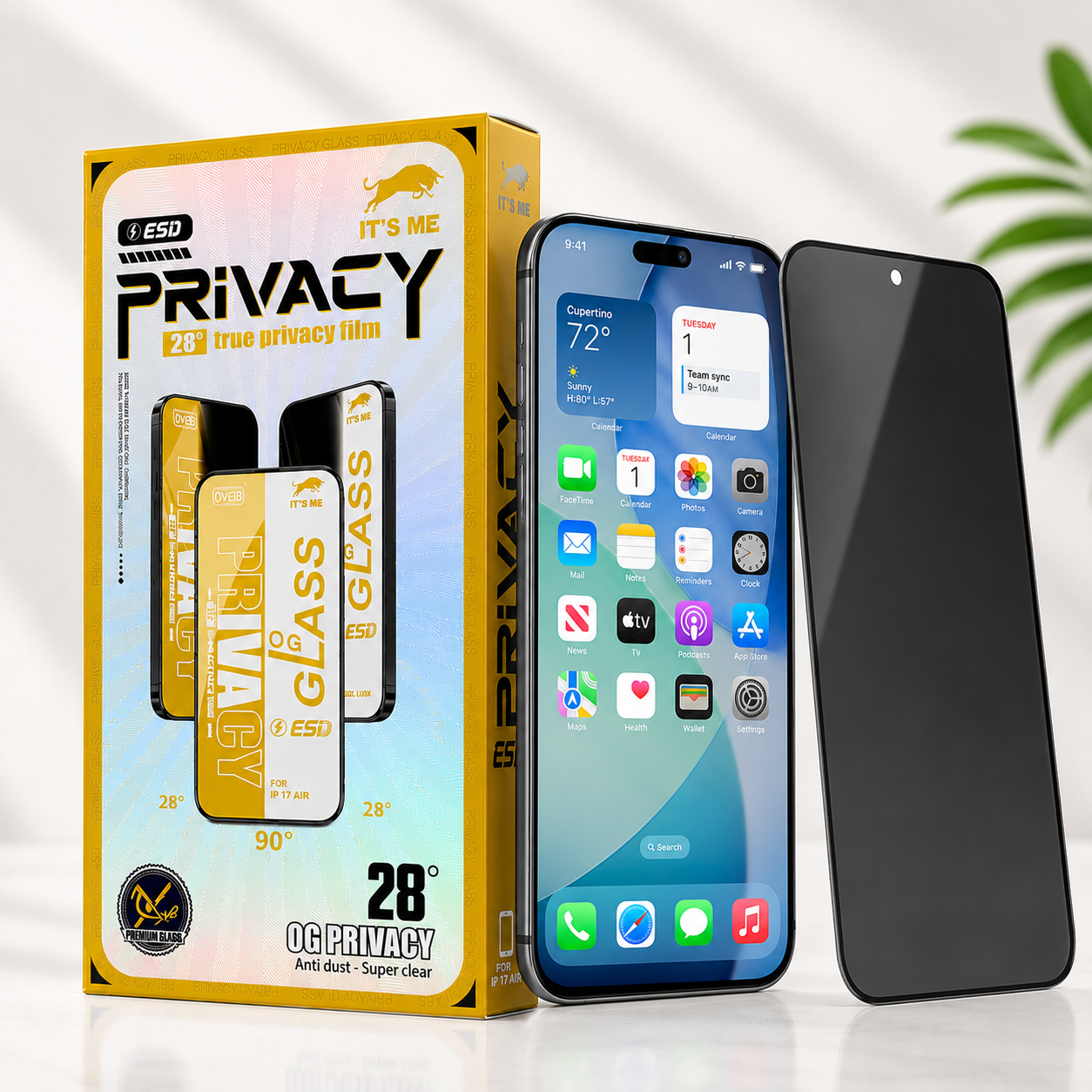 Iphone 17 Air Privacy Screen Protector
