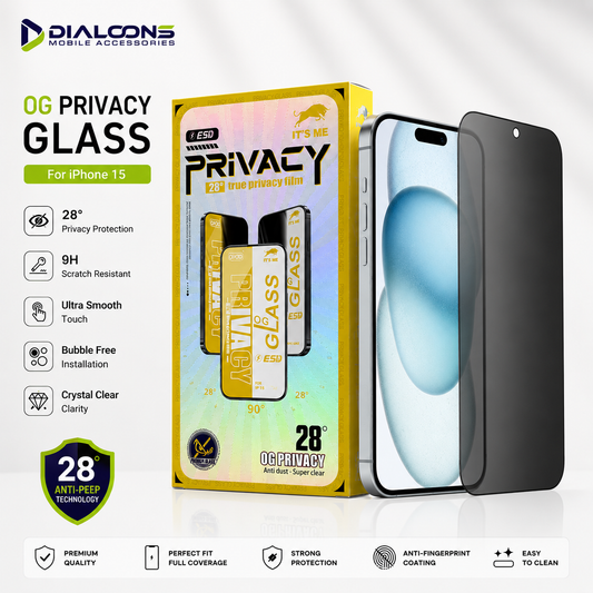 Iphone 15 Privacy Screen Protector