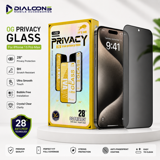 Iphone 15 Pro Max Privacy Screen Protector