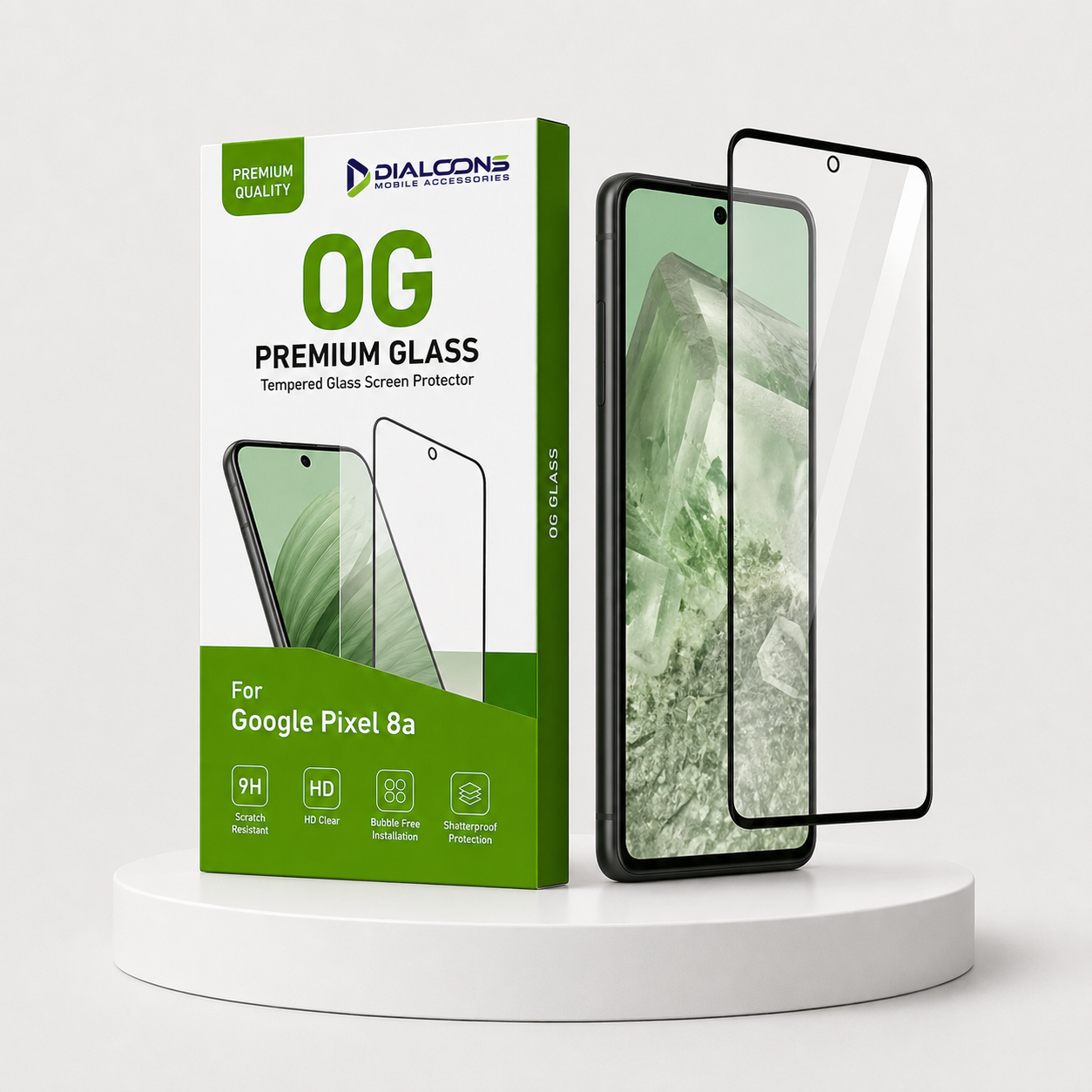 Google Pixel 8a Tempered Screen Protector