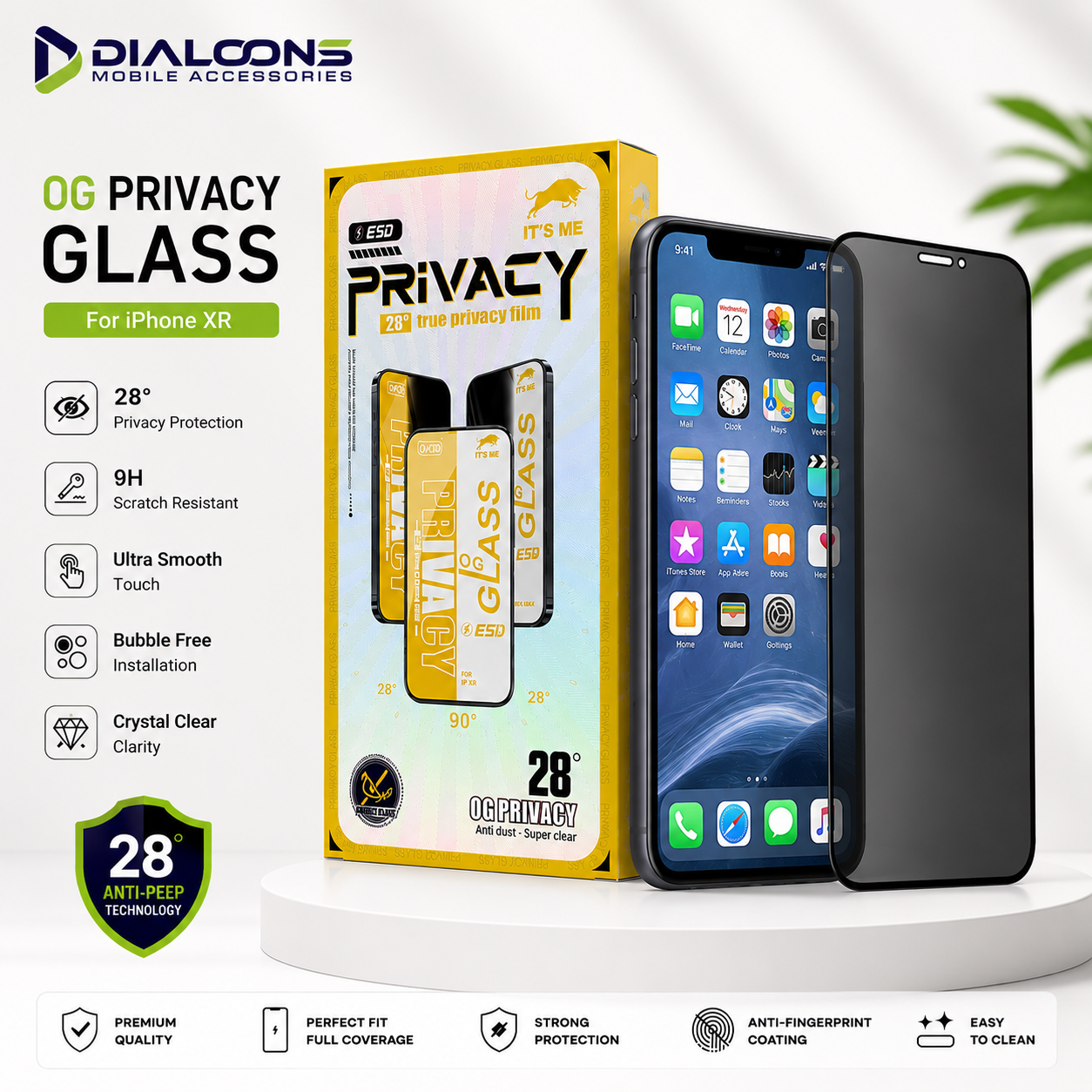 Iphone XR Privacy Screen Protector