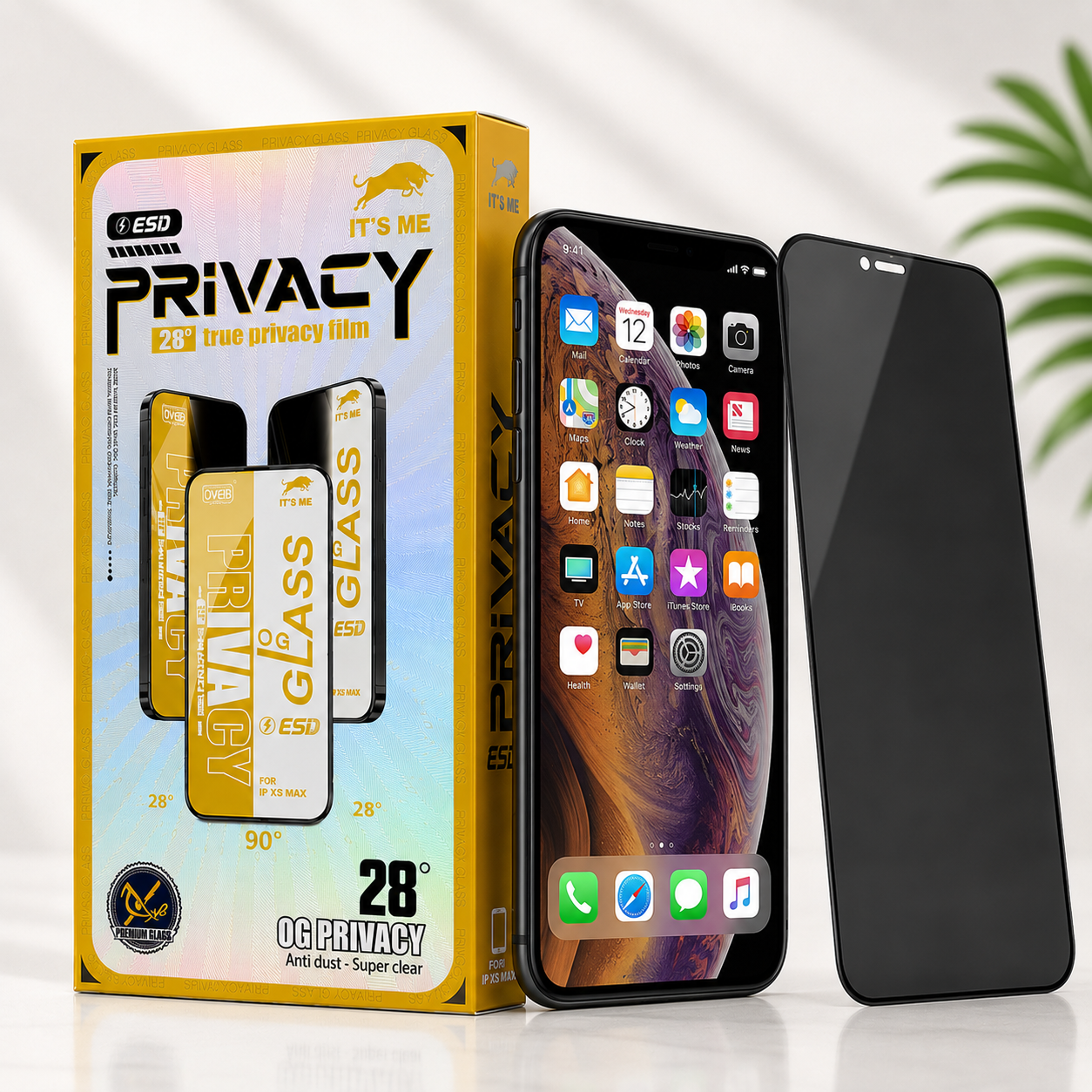 Iphone Xs Max Privacy Screen Protector