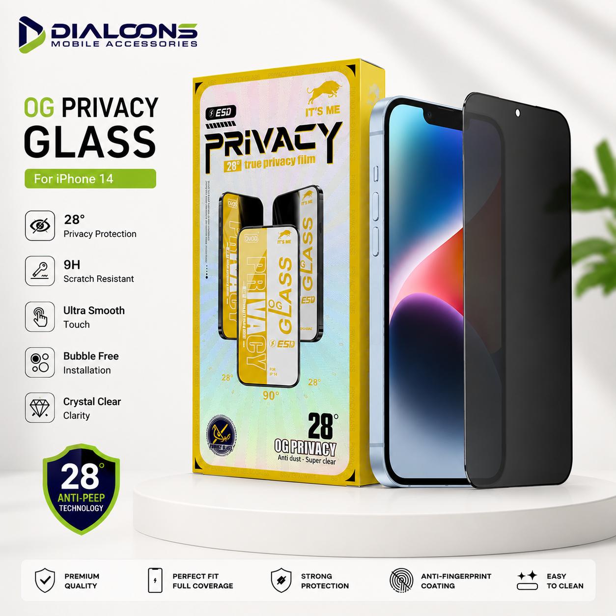 Iphone 14 Privacy Screen Protector