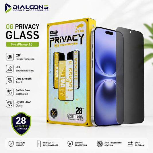 Iphone 16 Privacy Screen Protector