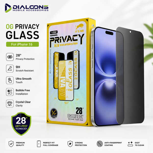 Iphone 16 Privacy Screen Protector