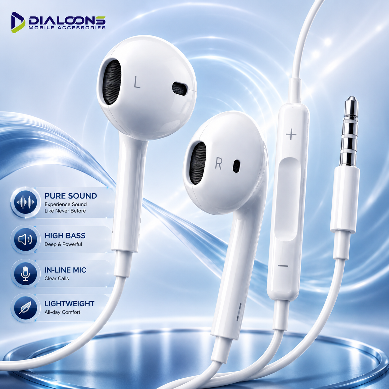Orignal Gionee Handfree (Dialoons)