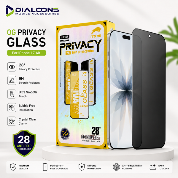 Iphone 17 Air Privacy Screen Protector