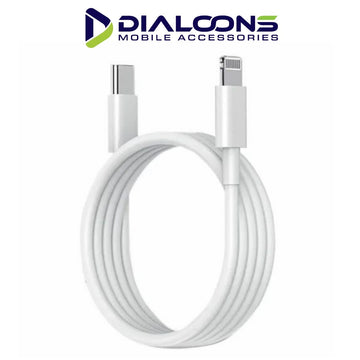 Premium USB-C to Lightning Fast Charging Cable (White), Type C to Lightning High Speed Data Cable