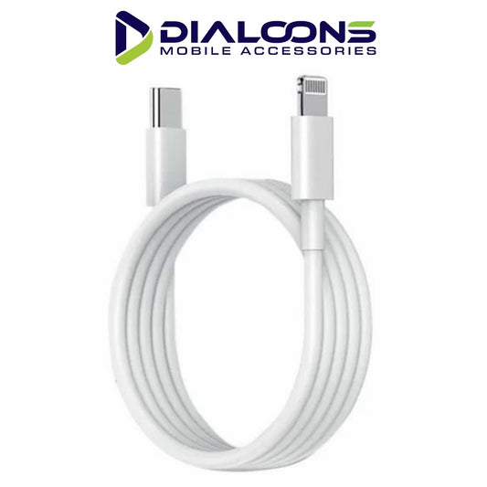 Premium USB-C to Lightning Fast Charging Cable (White), Type C to Lightning High Speed Data Cable