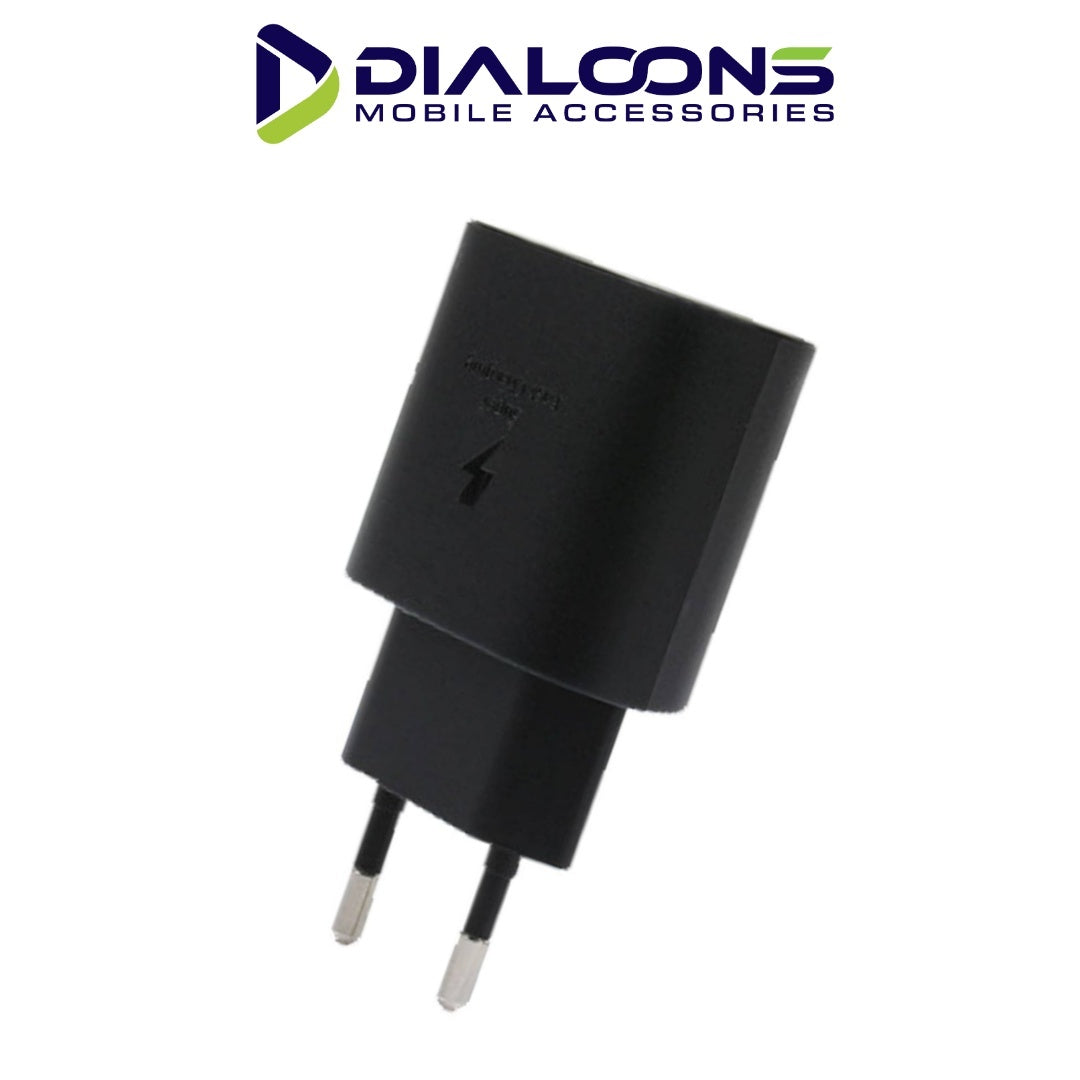 Samsung 25W PD Super Fast Charging USB-C Power Adapter, High Quality Original Fast Adapter