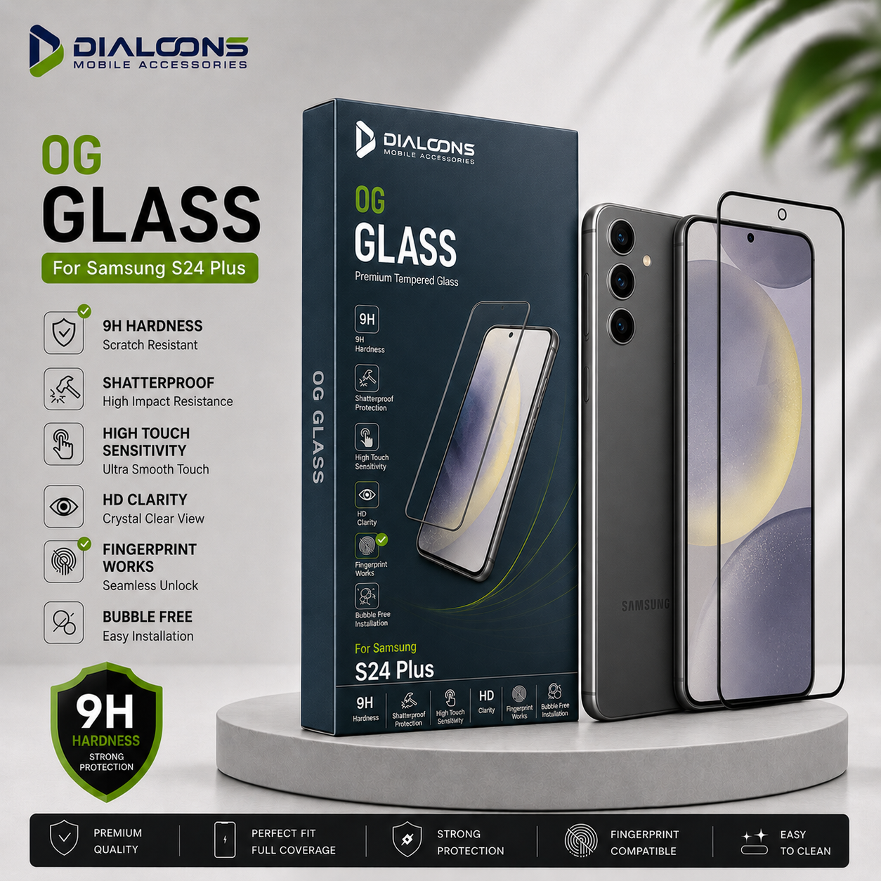 Samsung Galaxy S24 Plus Tempered Screen Protector