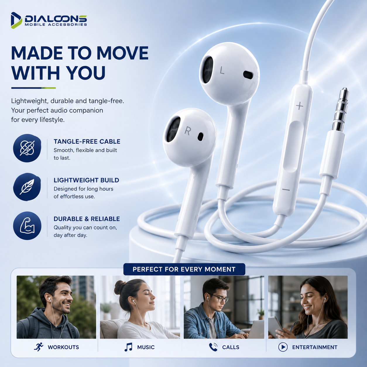 Orignal Gionee Handfree (Dialoons)