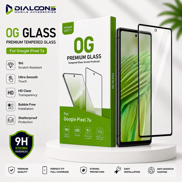 Google Pixel 7a Tempered Screen Protector
