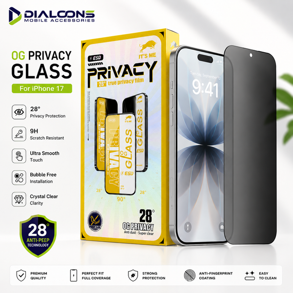 Iphone 17 Privacy Screen Protector