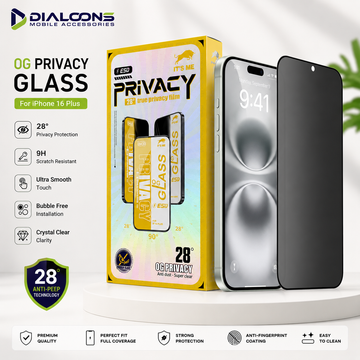 Iphone 16 Plus Privacy Screen Protector