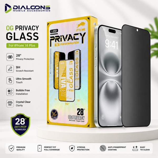 Iphone 16 Plus Privacy Screen Protector
