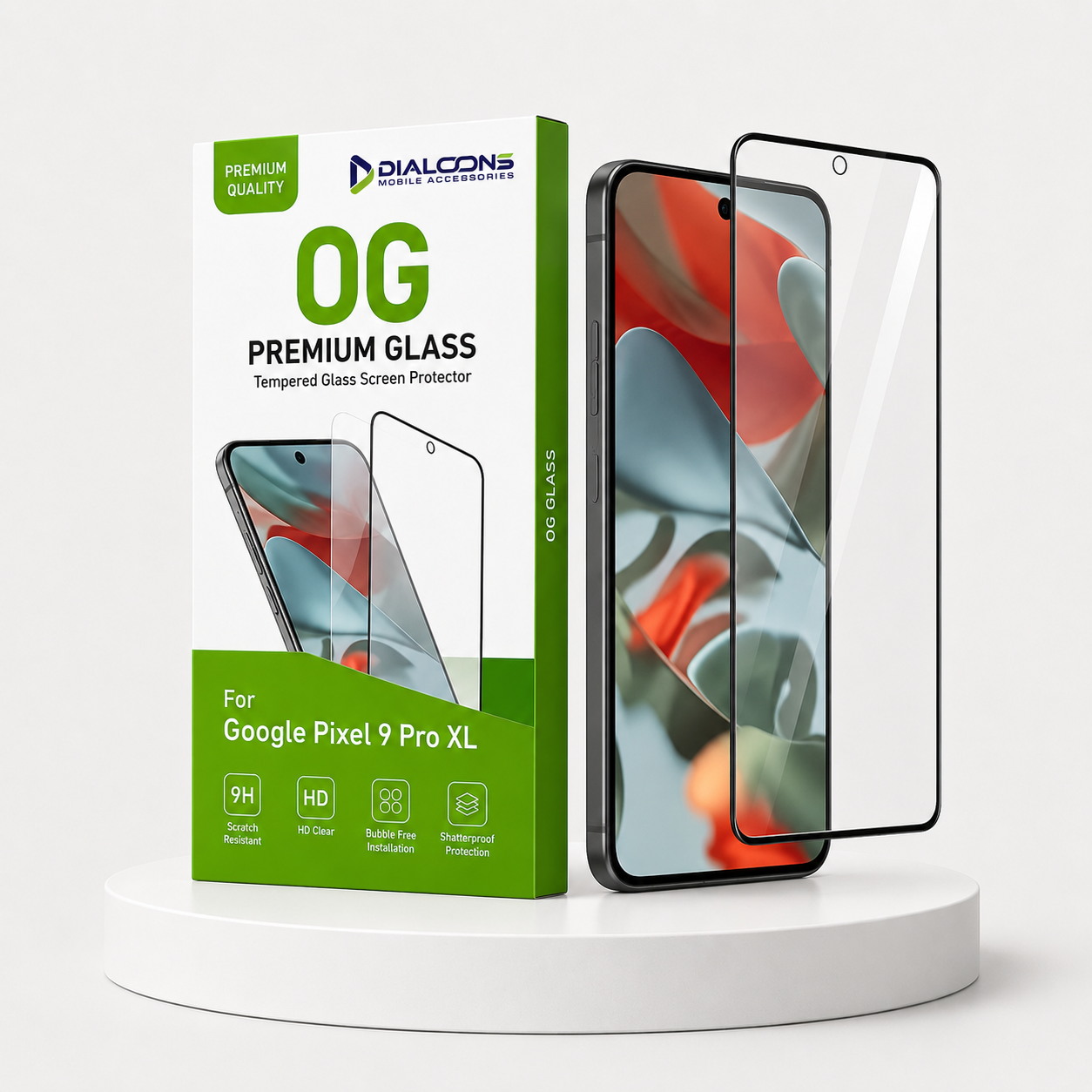Google Pixel 9 Pro XL Tempered Screen Protector