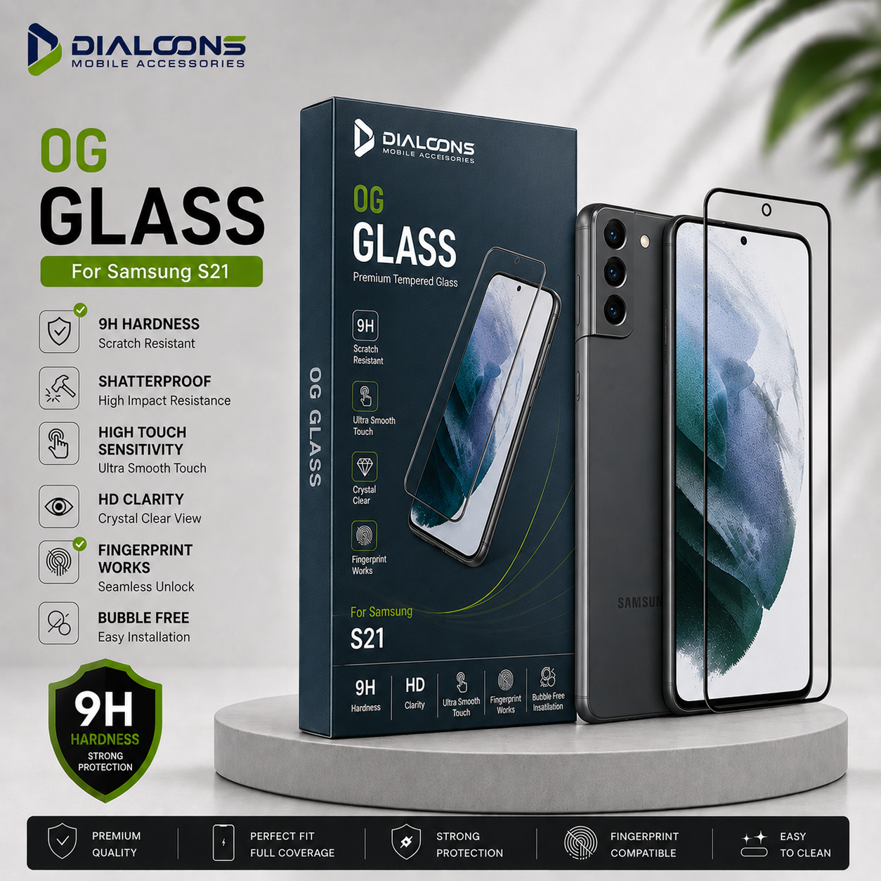 Samsung Galaxy S21 Tempered Screen Protector