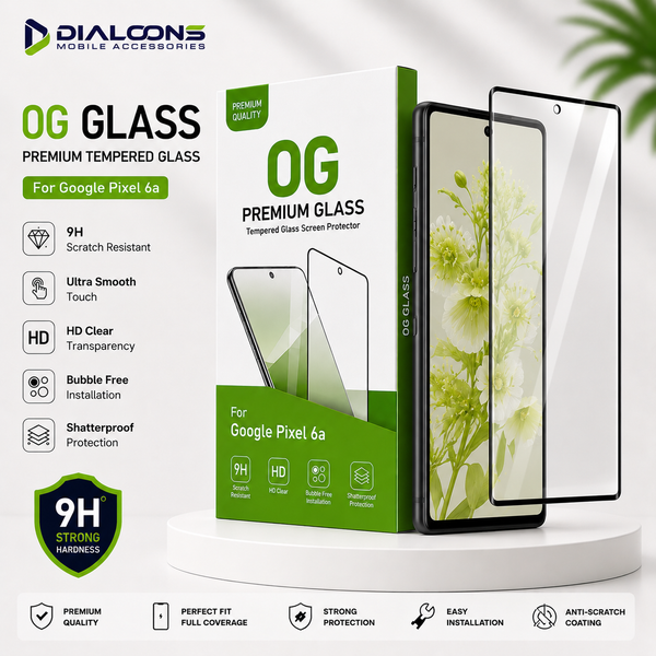 Google Pixel 6a Tempered Screen Protector