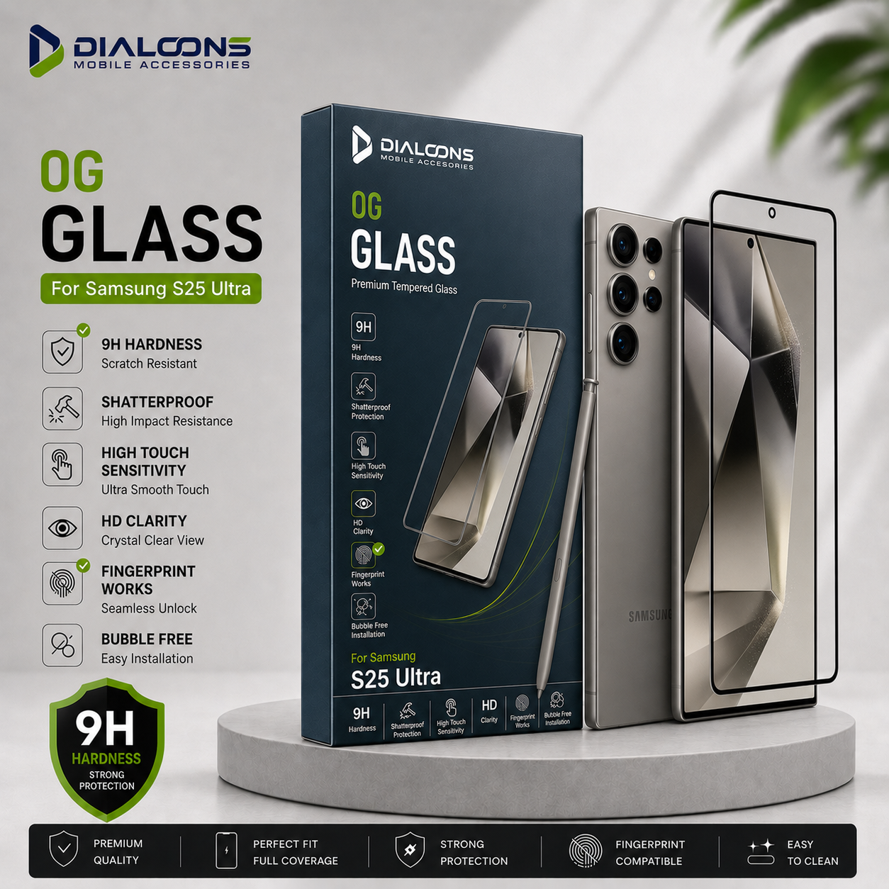 Samsung Galaxy S25 Ultra Tempered Screen Protector