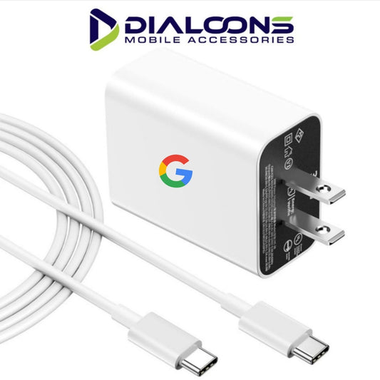 Google Pixel 30W Rapid Fast Charger | USB-C PD Adapter | Dash Port | Compatible with All Pixel Models