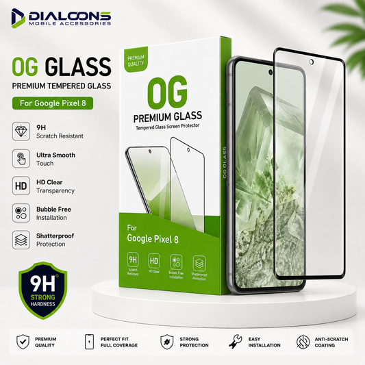 Google Pixel 8 Tempered Screen Protector