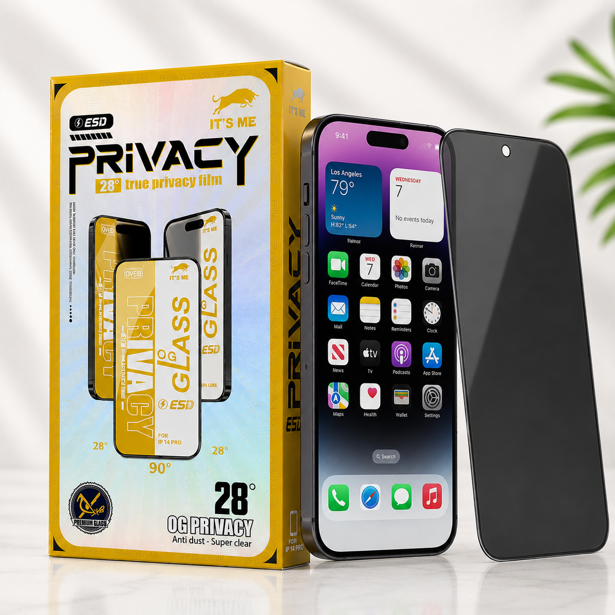 Iphone 14 Pro Privacy Screen Protector