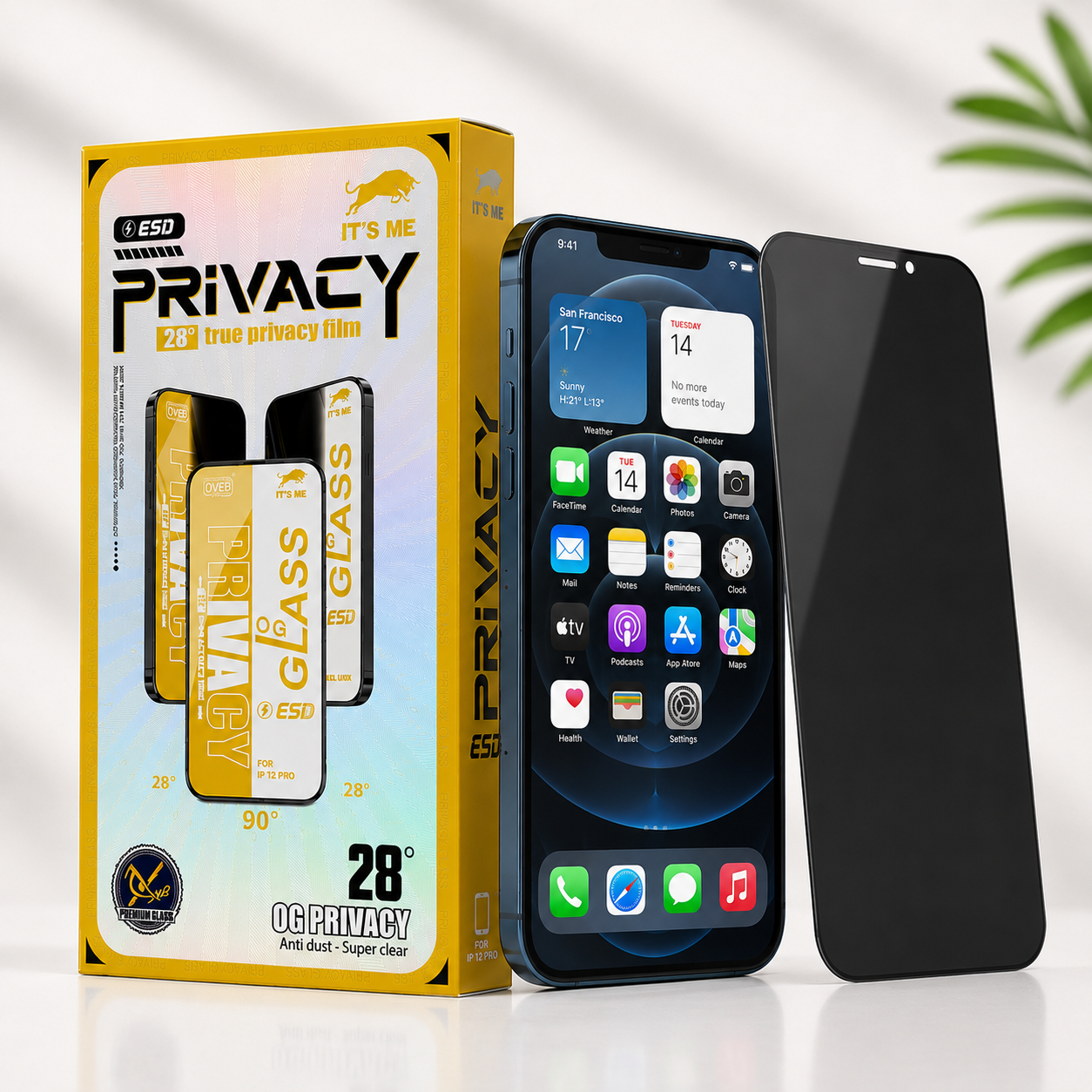 Iphone 12 Pro Privacy Screen Protector