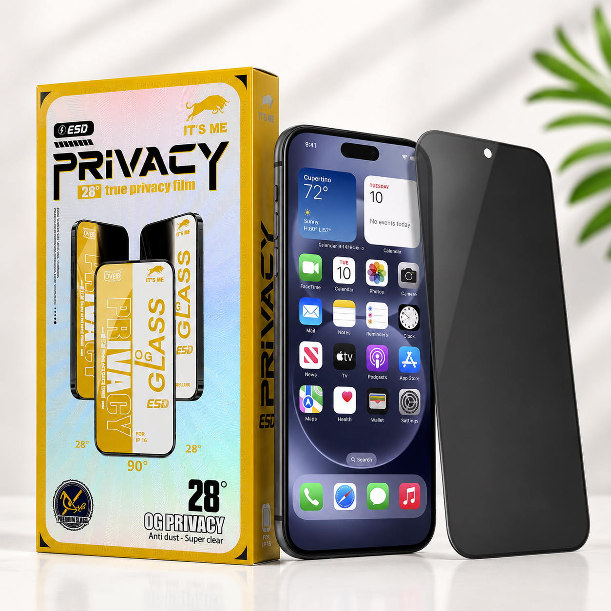 Iphone 16 Privacy Screen Protector