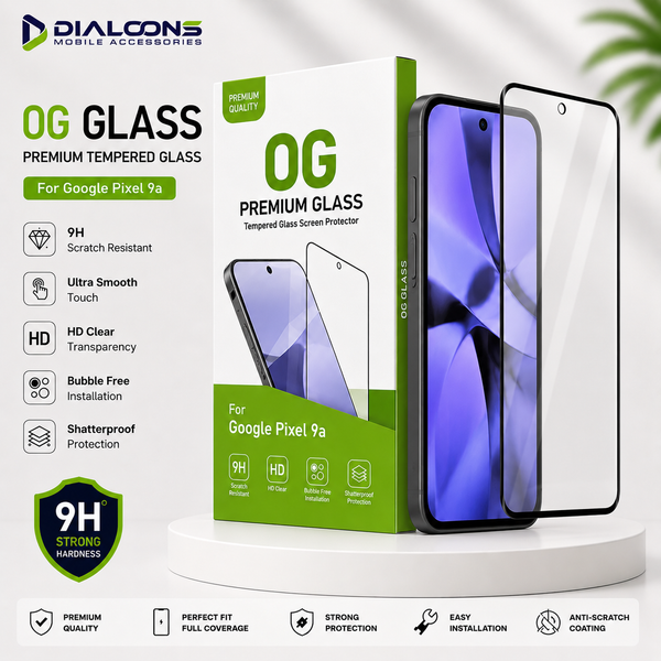 Google Pixel 9a Tempered Screen Protector