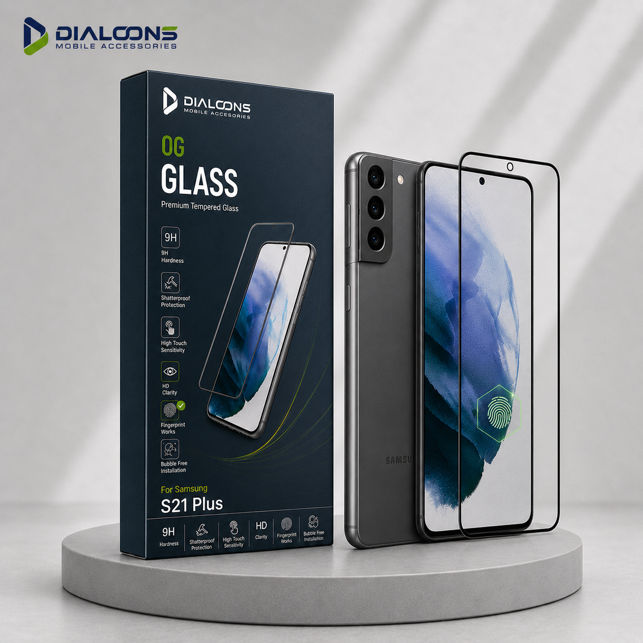 Samsung S21 Plus Tempered Screen Protector