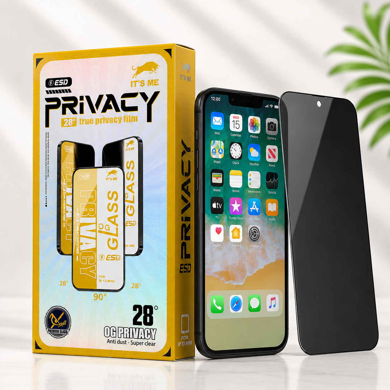 Iphone 13 Mini Privacy Screen Protector