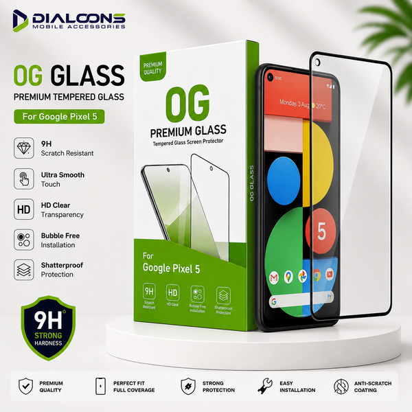 Google Pixel 5 Tempered Screen Protector